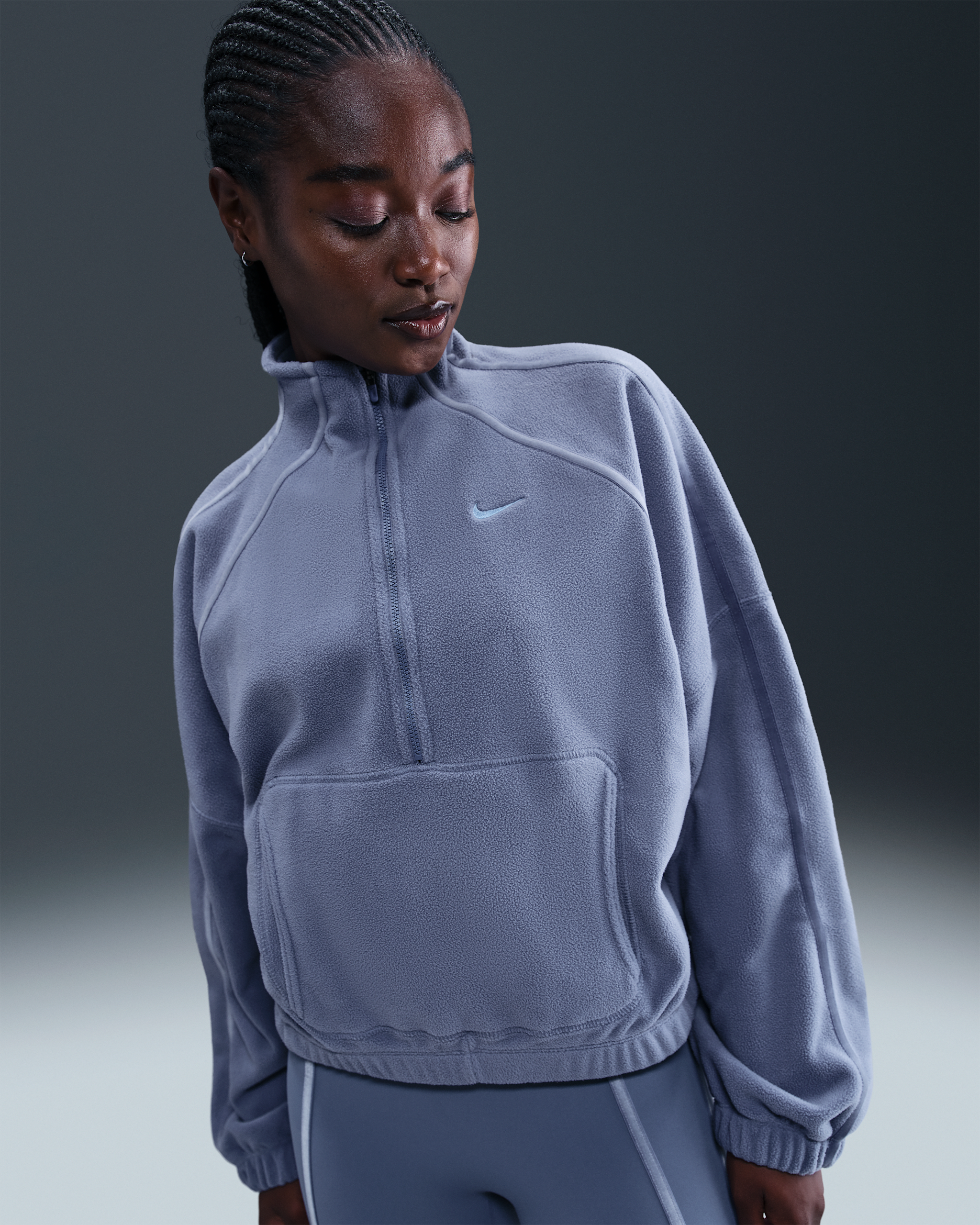 Nike One Women's Therma-FIT 1/2-Zip Top. Nike.com